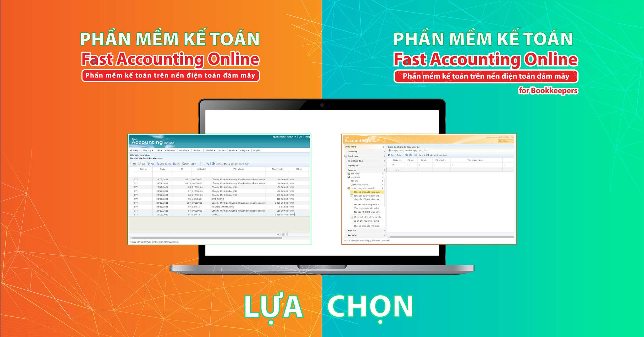 Lựa chọn phần mềm kế toán FAO.BK hay FAO