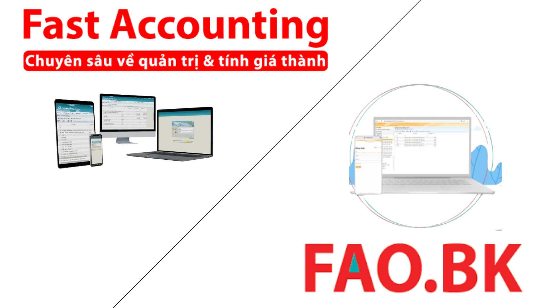 Phần mềm kế toán FAO và FAO.BK phần mềm nào phù hợp cho doanh nghiệp của bạn